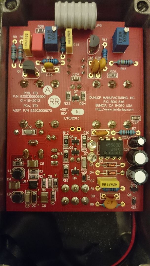 MXR FET Driver IS different to Joe Bonamassa Signature FET